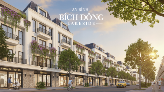 Bán liền kề trục chính Bích Động Lakeside – 90m² – mặt tiền 6m –  61tr/m²