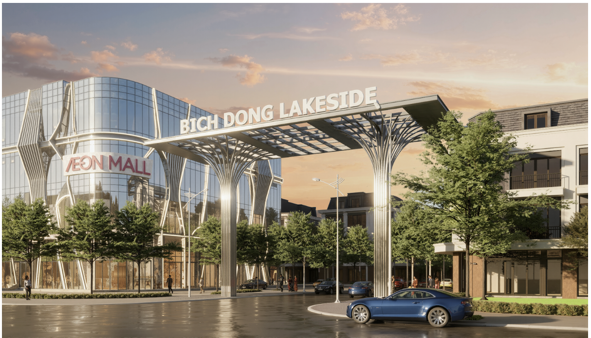 Bích Động Lakeside 114m² – Mặt Tiền 6m – Trục Cổng Chào – Giá 65tr/m²