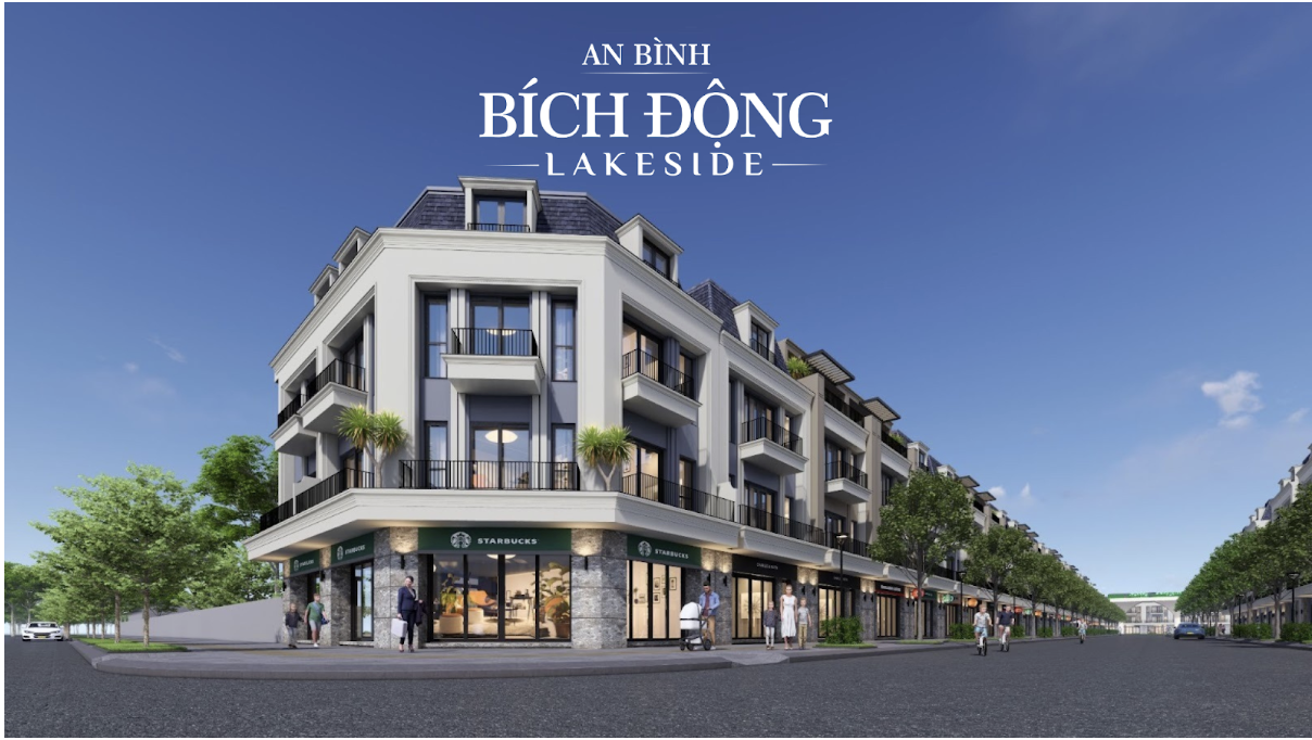 Bích Động Lakeside Lô Góc 144m² – Mặt Tiền 6m – Trục 22m – Giá 70tr/m²