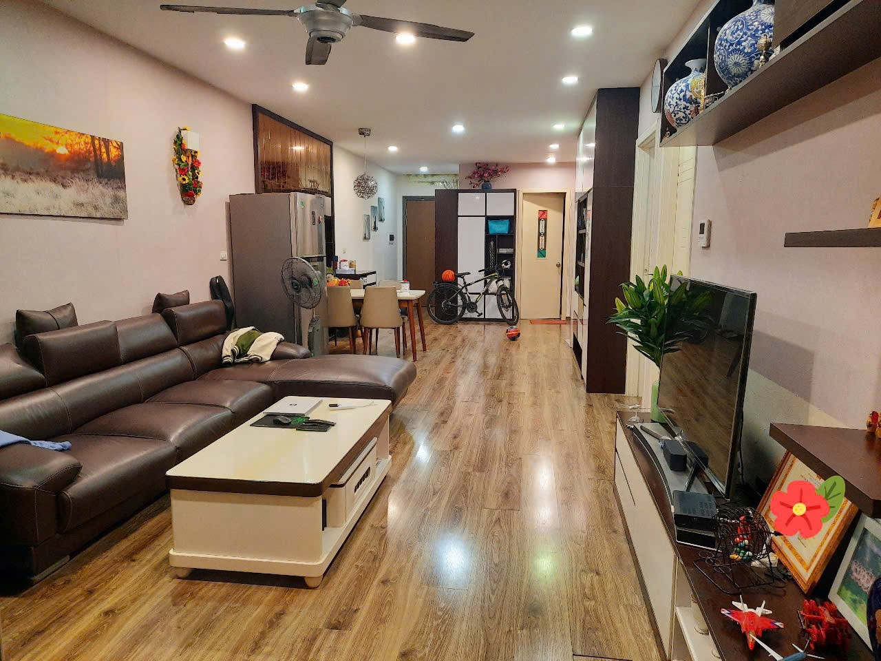 Bán căn hộ 3 ngủ dt 112m2 Ecolife Capitol, full đồ, giá bán 9.x tỷ