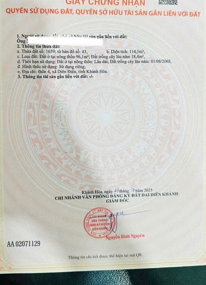 Bán nhà Diên Phú 1 trệt 1 lầu đúc mái ngói thật mặt đường nhựa Hương Lộ 45 20