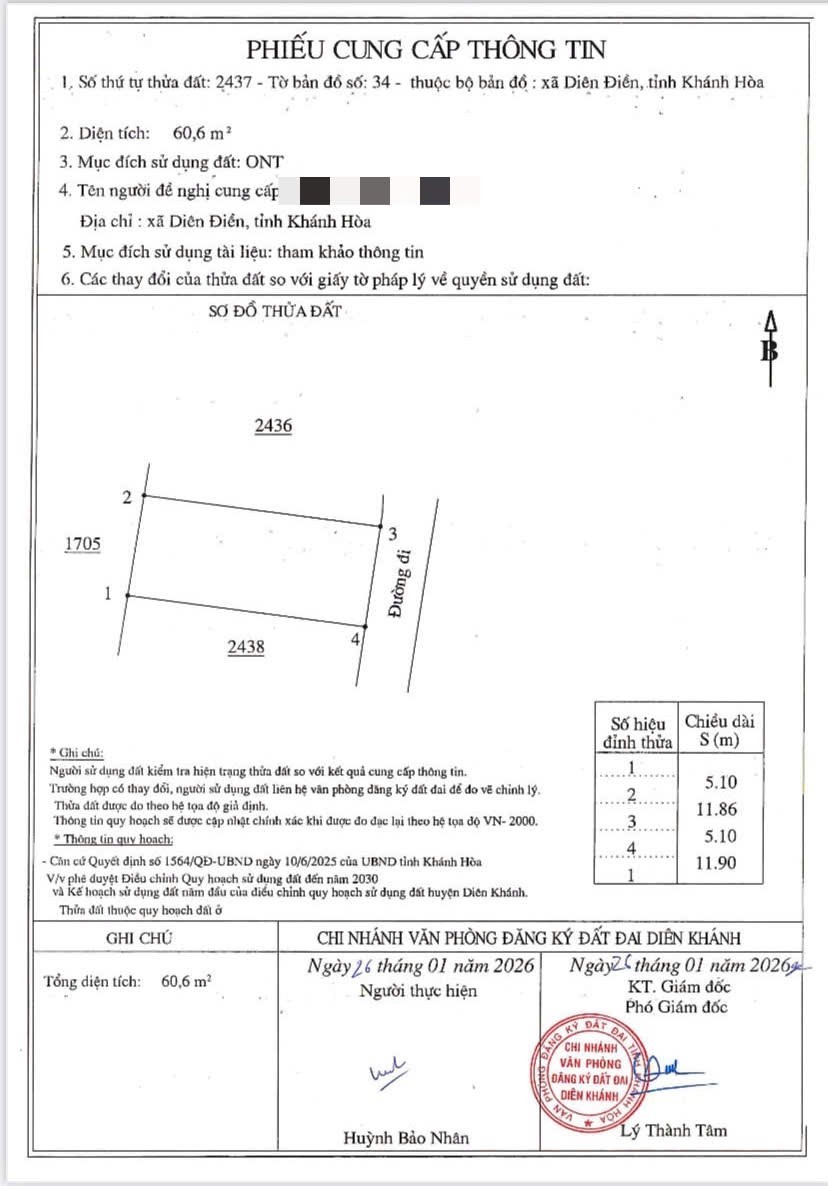 Bán đất Diên Sơn giá rẻ full thổ cư giáp thị trấn Diên Khánh cách Đồng Khởi chỉ 200m 6