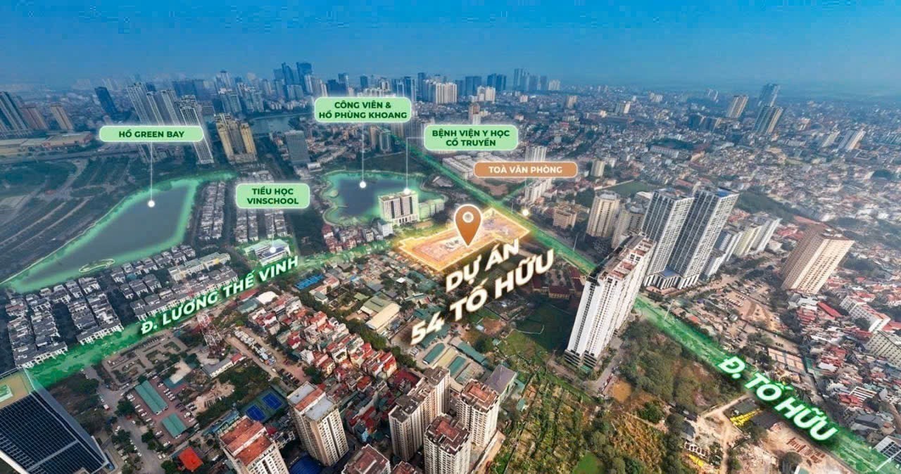 Hàng xóm Vinhomes Green Bay CC Mipec 54 Tố Hữu view hồ Phùng Khoang chỉ từ 112 triệu/m2.0989626116 3