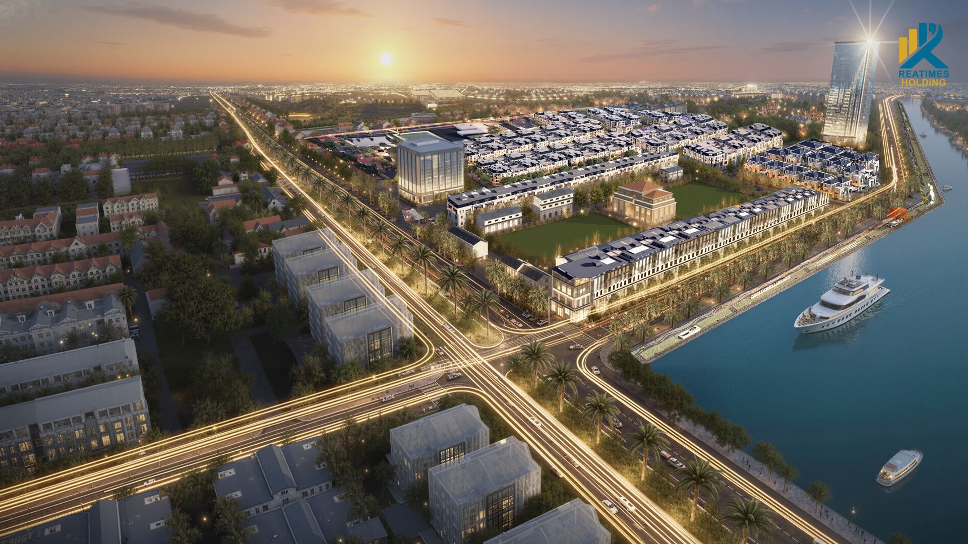 Bán shophouse lô góc trung tâm dự án Bích Động Lakeside – 70 triệu/m² – Gần quảng trường