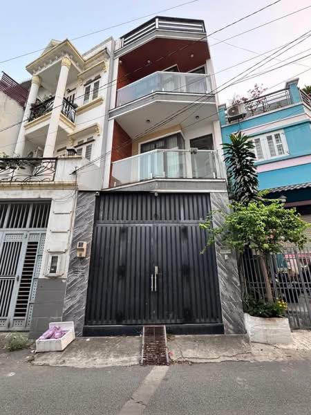 13,5TR. NHÀ NGUYÊN CĂN MỚI ĐẸP,  HẺM XE TẢI THÔNG,  3 LẦU,  4PN, GẦN KDC SĐÀ,Đối Diện VẠN PHÚCcity