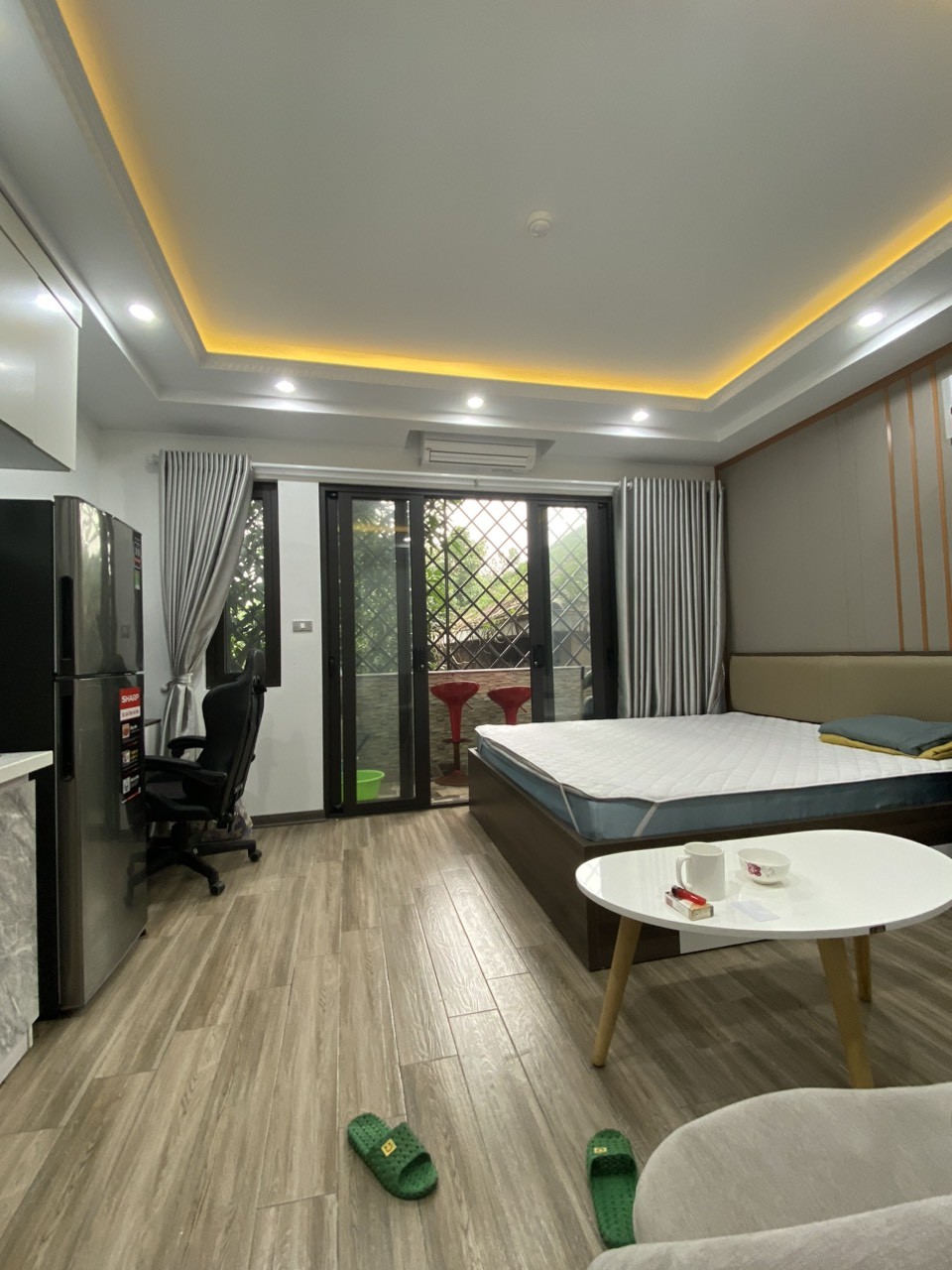 Cho thuê căn hộ dịch vụ, CCMN giá rẻ tại ngõ 193 Trích Sài, Phường Bưởi, Tây Hồ. Chỉ 6.5tr 9