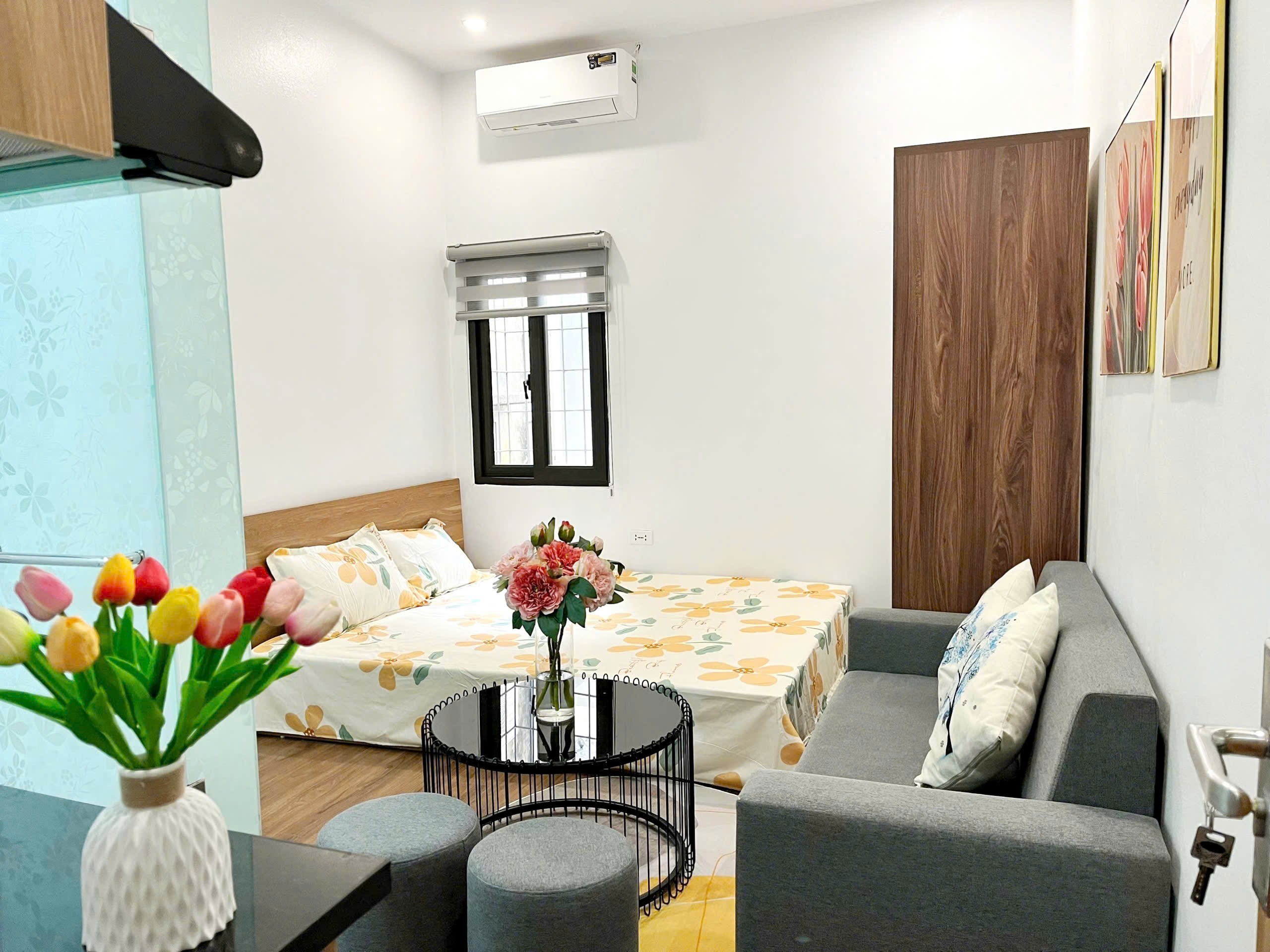 Bán gấp giá rẻ TT Tân Mai 45m, 1.5 tầng, mặt tiền khoảng 2.4m 2.18 tỷ Hoàng Mai. 3