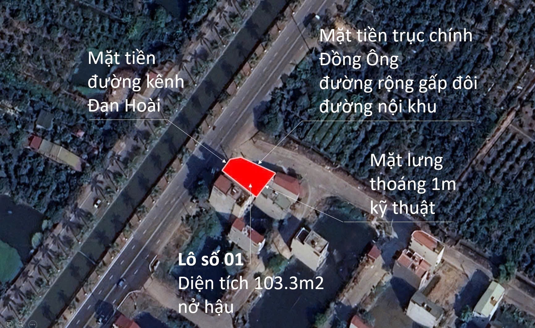 MẶT MƯƠNG ĐỒNG ÔNG 103M LÔ GÓC - ĐAN PHƯỢNG - HÀ NỘI. SÁT TRỤC TÂY THĂNG LONG. 2