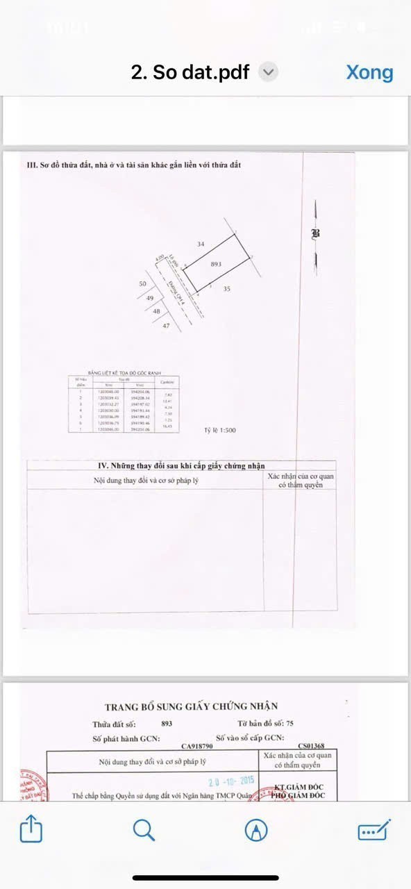 ĐẤT THỔ CƯ (7.3x18) GẦN TÔ KÝ – NỞ HẬU TÀI LỘC – CHỈ 6,5 TỶ CÒN TL 3