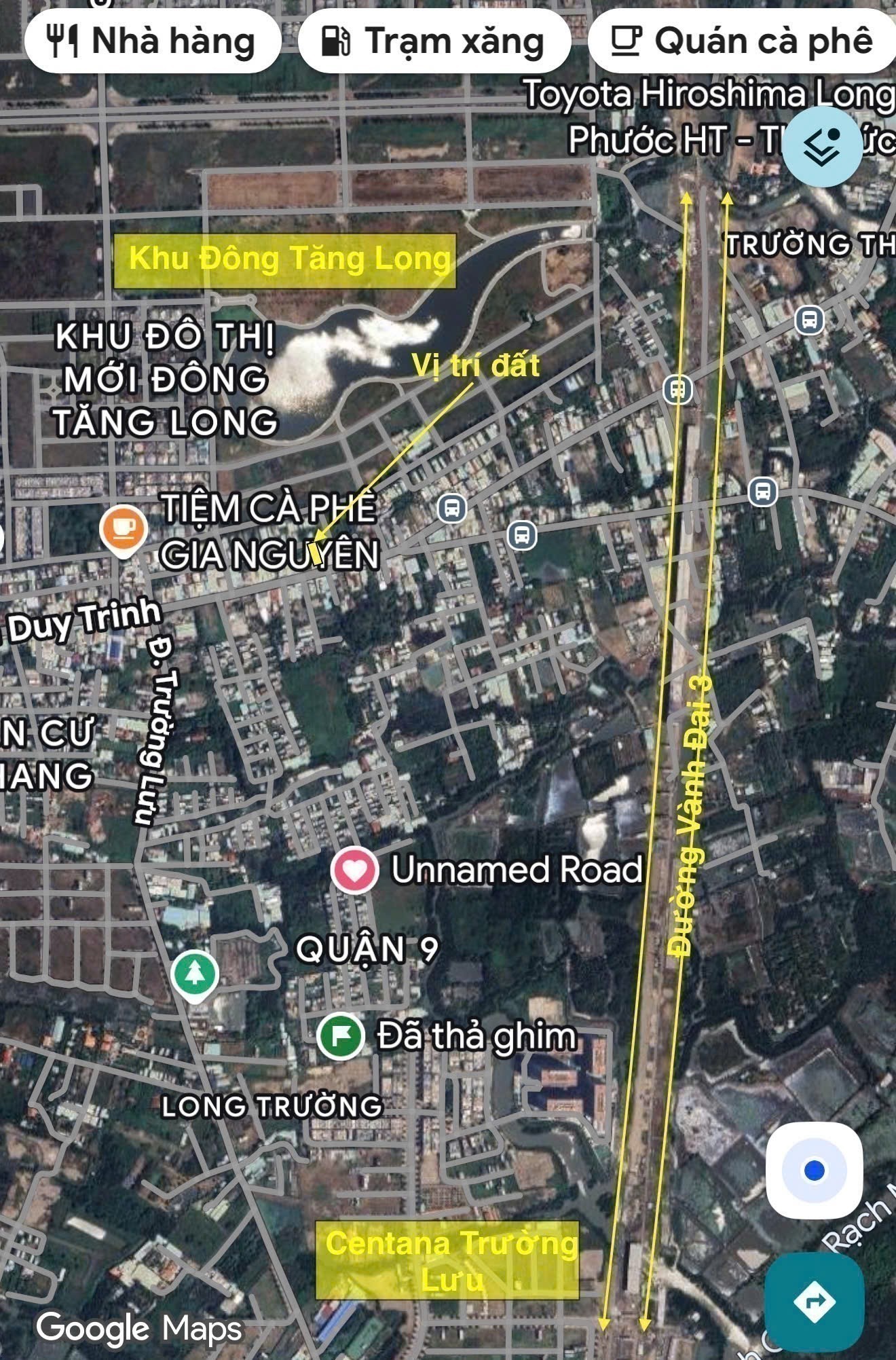 Cần bán Đất Phường Trường Thạnh, Quận 9, Diện tích 199m², Giá 22.5 Tỷ
