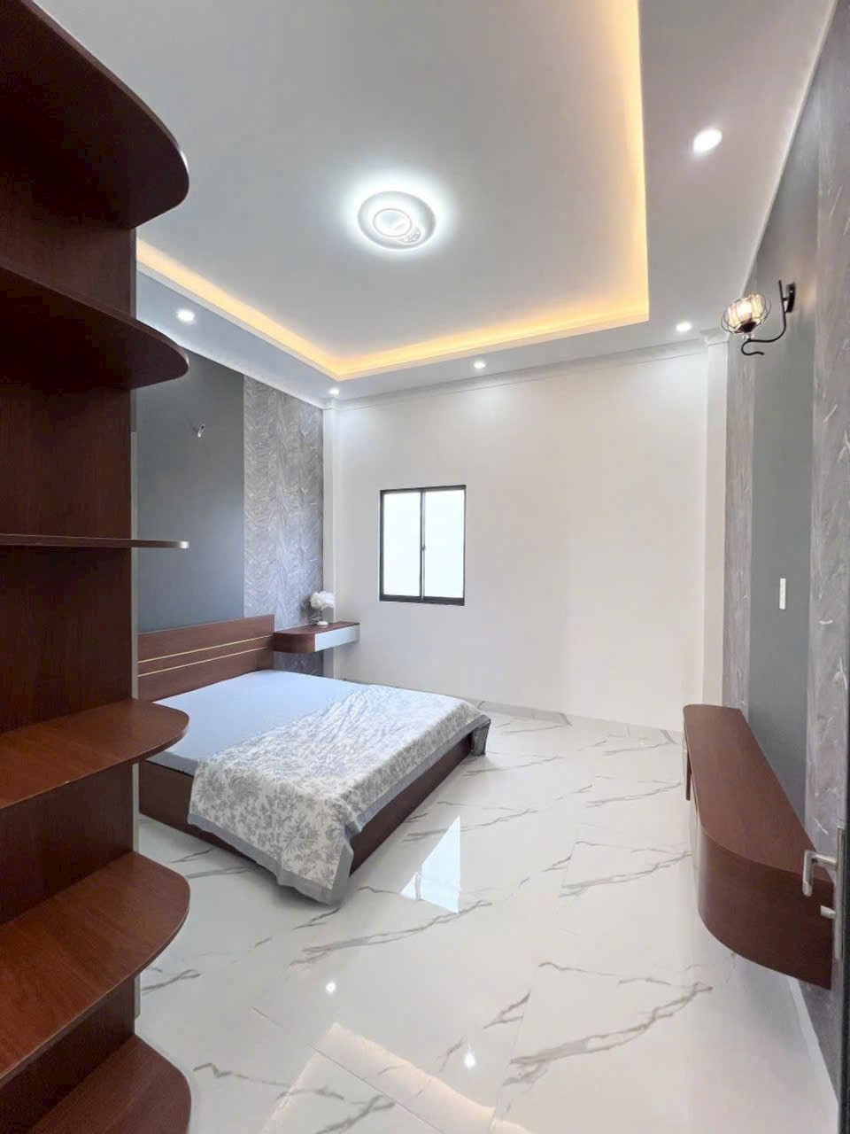 Bán 6 căn nhà xây đồng bộ mt đường Lê Thị Ty, Long Thượng dt 144m2 1 lầu,3pn,2wc giá 3,45 tỷ/căn 16