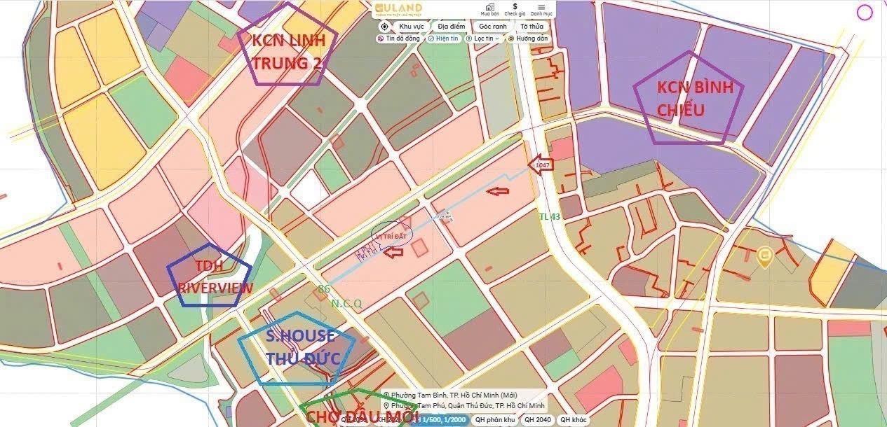 Cần bán Đất Phường Tam Bình, Thủ Đức, Diện tích 139m², Giá Thương lượng