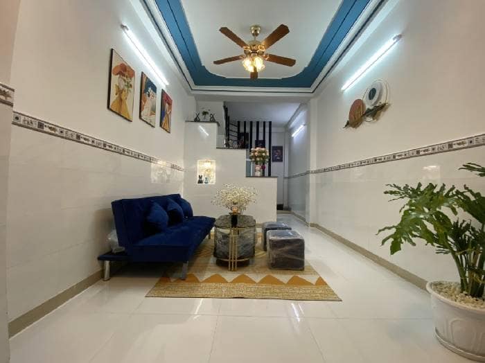 Nhà mới 3 tầng 28m2 hẻm oto 4pn kèm nội thất Gò Vấp, chỉ nhỉnh 3 tỷ. 2