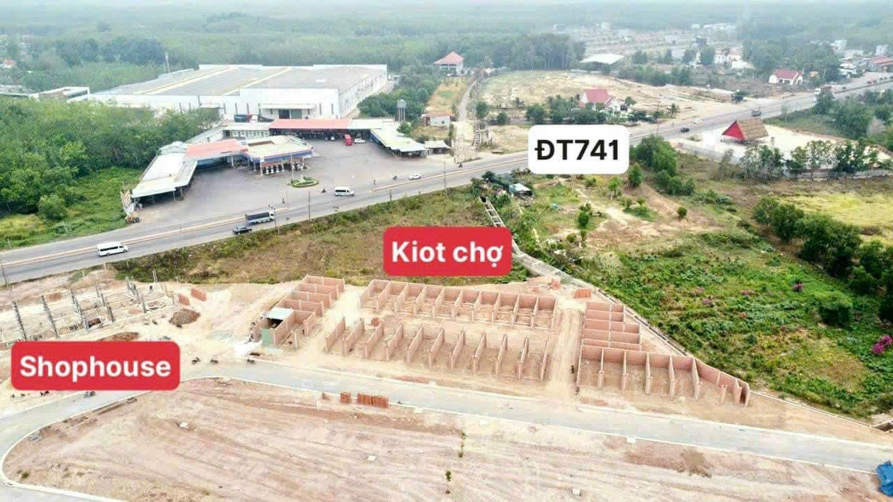 Đất Nền KCN Tân Bình, Ngay Mặt Tiền ĐT741 Gía Chỉ 348tr/Lô 3