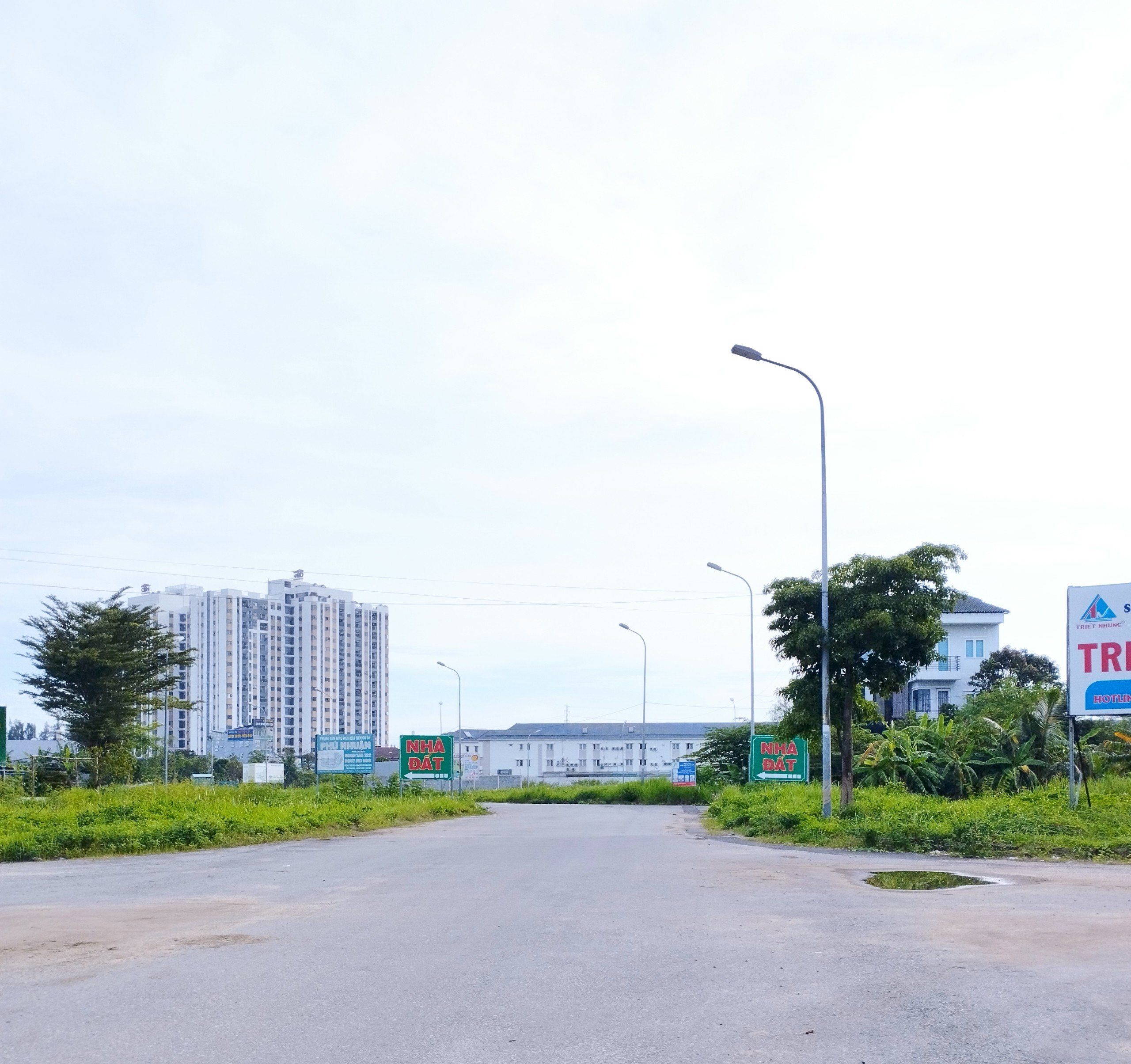 Cho thuê đất nền DT 264m2, giá 8 triệu/ tháng tại KDC Phú Nhuận, P. Phước Long B, Q9 2