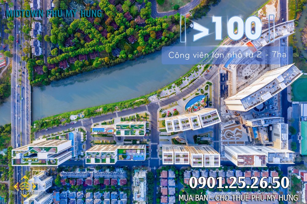 Cho thuê Căn hộ chung cư dự án Midtown Phú Mỹ Hưng, Diện tích 80m², Giá 23 Triệu/tháng 0932785877 6