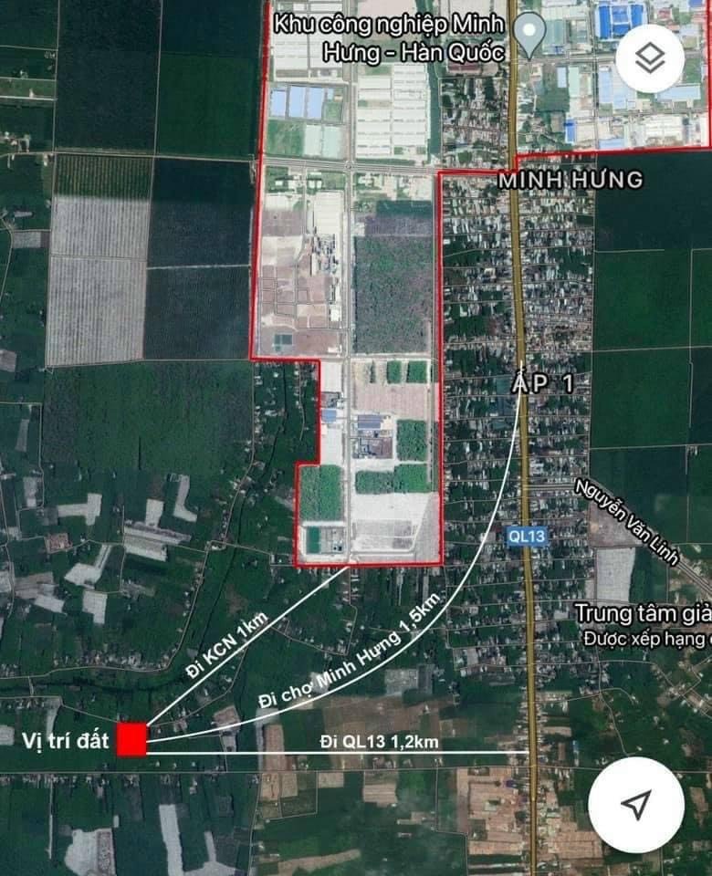 HỤT VỐN BÁN 2.500M2 THỔ CƯ 100M, KỀ KCN VIỆT-HÀN ĐỐI DIỆN DÂN CƯ, GẦN CHỢ TRƯỜNG QUỐC LỘ. GIÁ 1,9TY 2