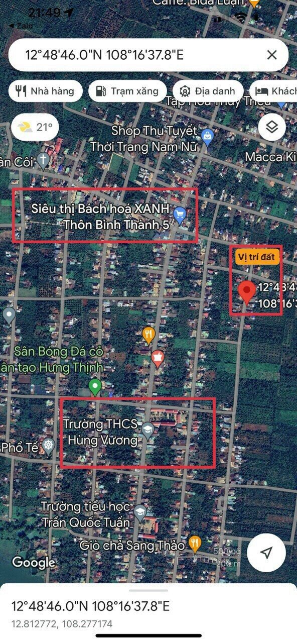 Cần bán Đất đường Quốc lộ 14, Xã Bình Thuận, Diện tích 400m², Giá 400 triệu