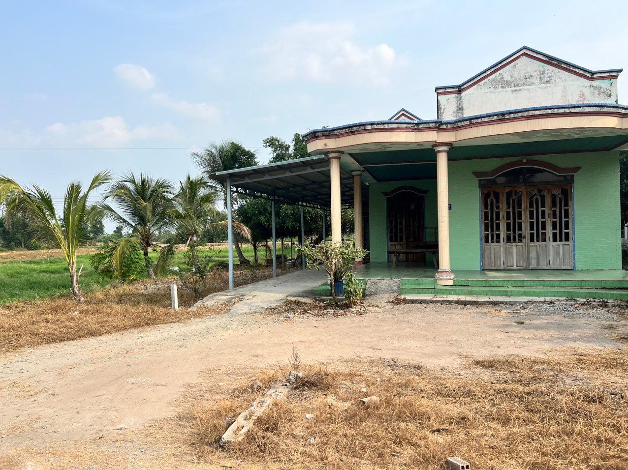Chủ bán căn nhà vườn 380m2,xã Phước Đông,Gò Dầu,giá 450 triệu. 2