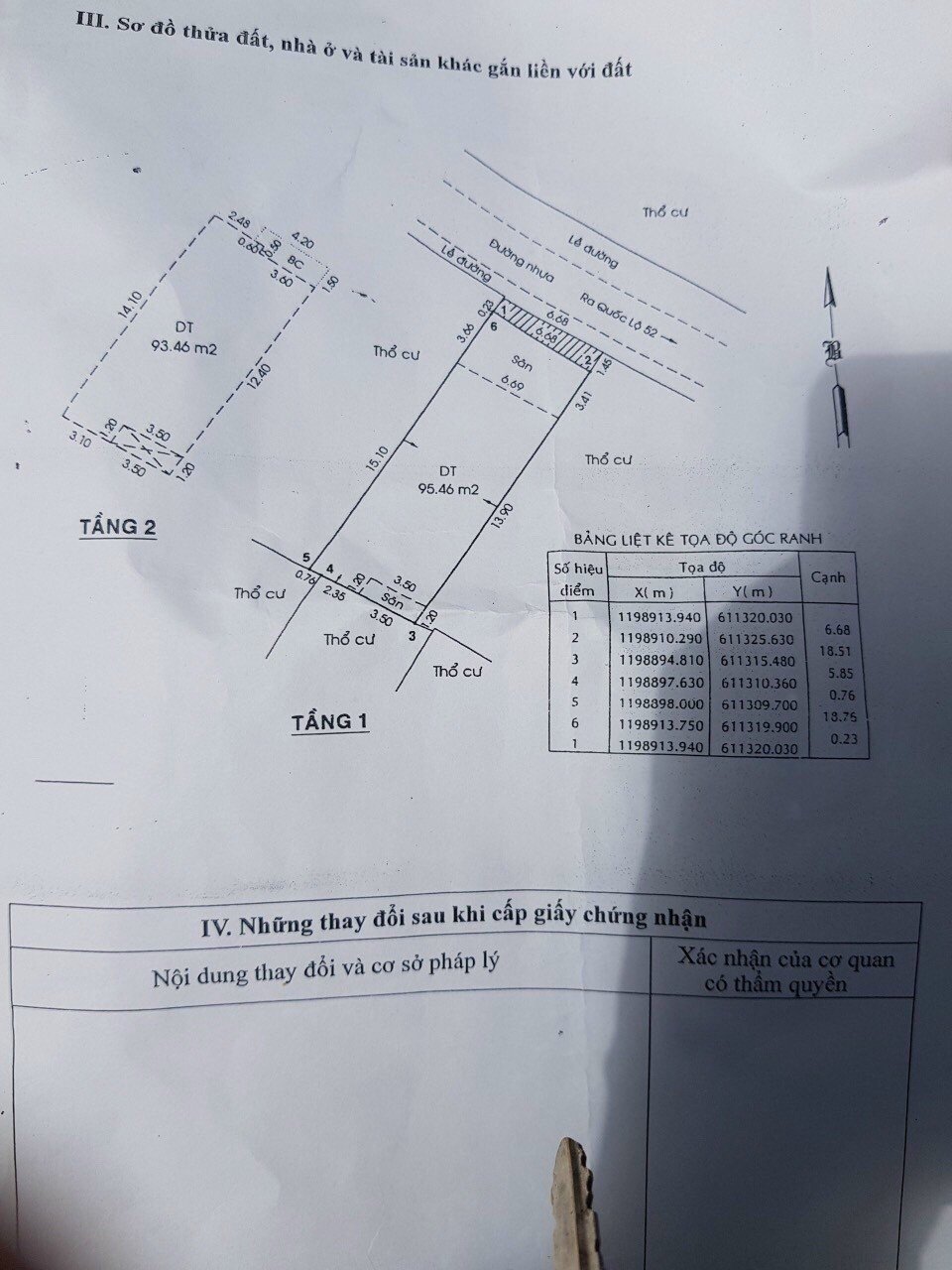 BDS HVL SHRi Hoàn Công _ BT Kiến Thiết 6.7x18m chỉ 12 tỉ 14/04/2023 6