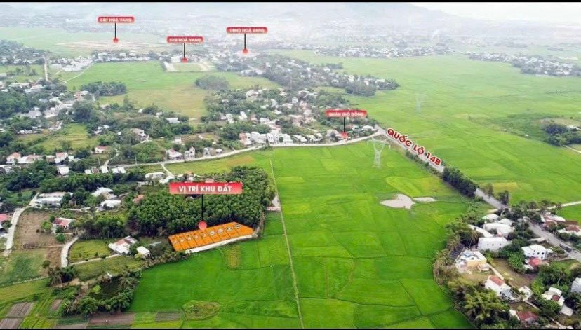 Đất Đà Nẵng-Hòa Phong Giáp QL14B ngang 6M -View cánh đồng giá chỉ 7xxtr/lô