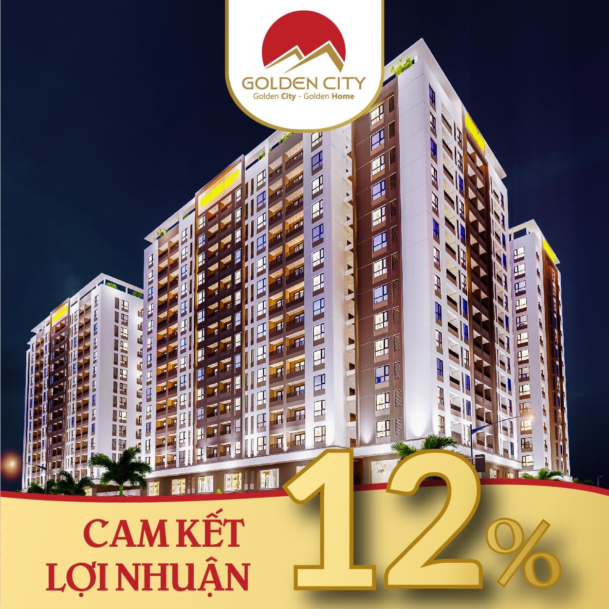 Cần bán Căn hộ chung cư dự án Golden City Tây Ninh, Diện tích 69m², Giá Thương lượng 1