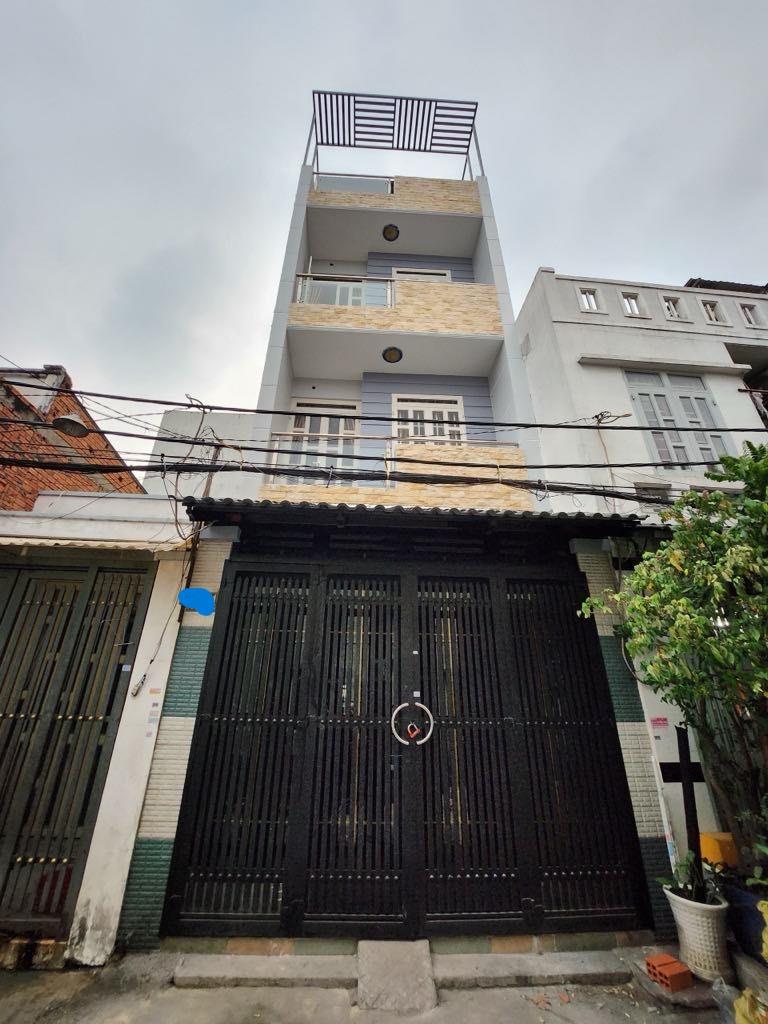 Bán nhà đường Bình Trị Đông, Bình Tân, 4tầng, 4x10m, hẻm xe hơi thông, giá nhỉnh 4 tỷ, 2
