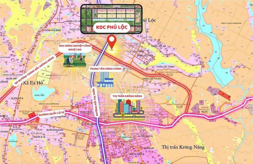 Cần bán Đất đường Hùng Vương, Xã Phú Lộc, Diện tích 140m², Giá 5.000.000 Triệu/m² 1