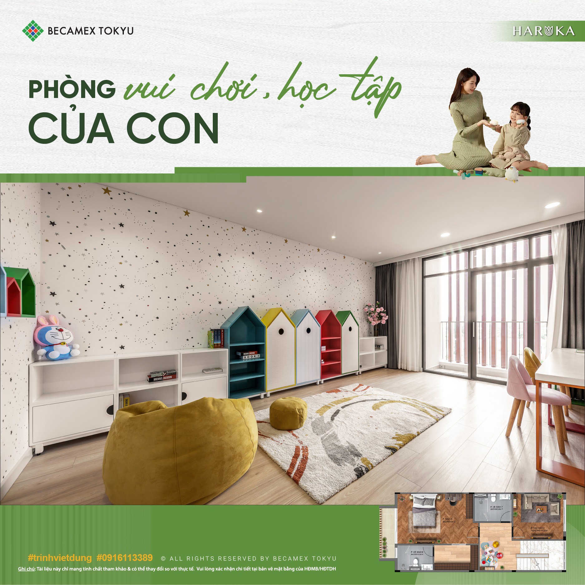 NHÀ LIỀN KỀ MIDORI PARK HARUKA – Thanh Toán 50% Nhận Nhà, 50% Thanh Toán 5 Năm 0% Lãi Suất 6