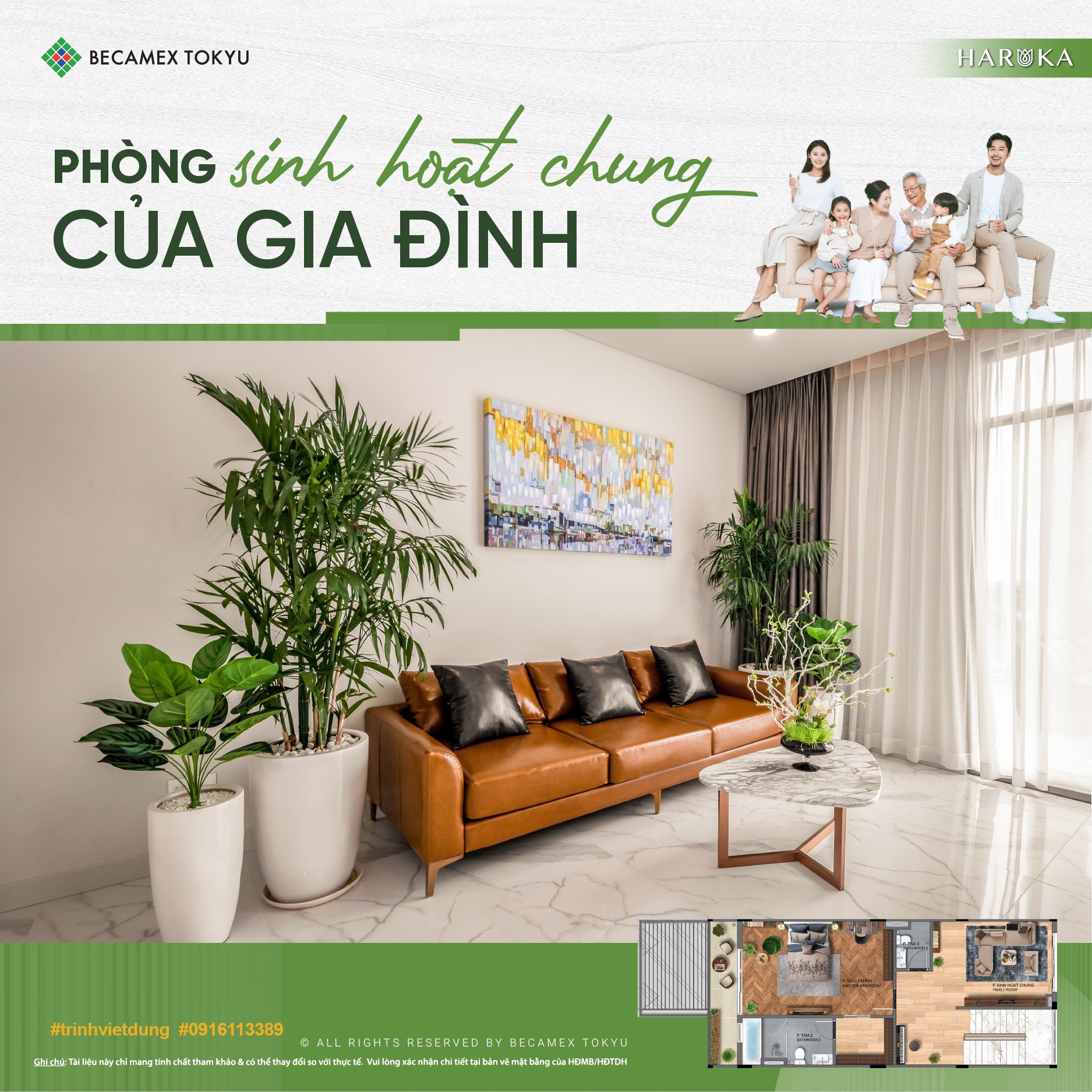 NHÀ LIỀN KỀ MIDORI PARK HARUKA – Thanh Toán 50% Nhận Nhà, 50% Thanh Toán 5 Năm 0% Lãi Suất 7