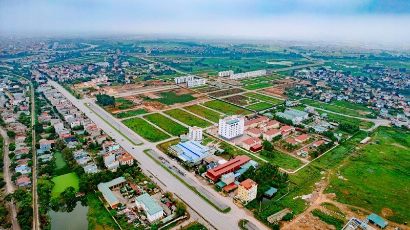 Đất nền thành phố Bắc Giang , sát ngay mặt đường QL 17 1
