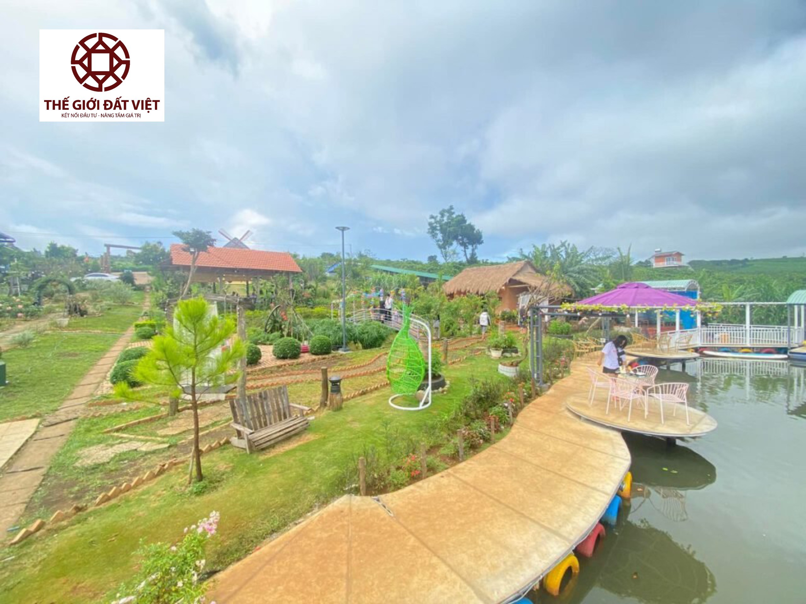 Công ty CP đầu tư và phát triển Thế Giới Đất Việt Mua bán đất nền organic nature garden Bình Phước