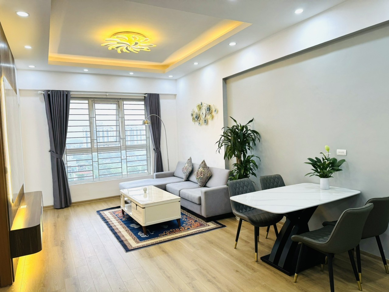 Cần bán căn hộ chung cư 2PN, view thoáng full nội thất mới tại KDT Thanh Hà Cienco 5 3