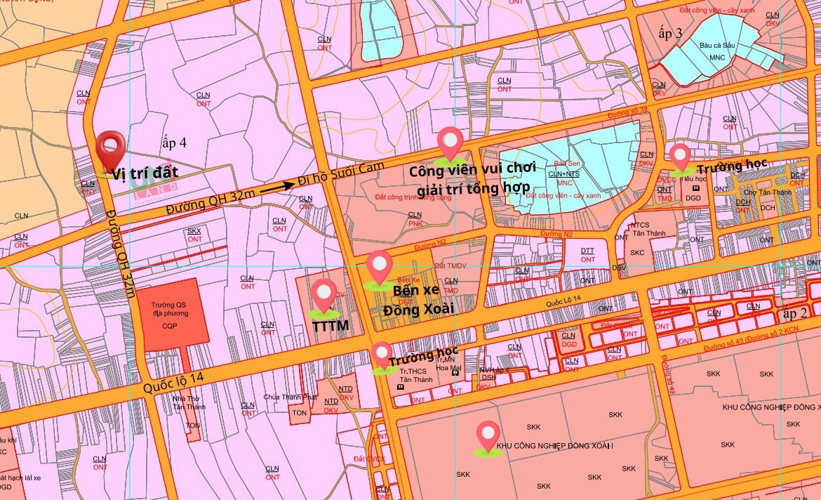 Cần bán Đất đường ĐT 741, Xã Tân Thành, Diện tích 250m², Giá 200 Triệu NH hỗ trợ 70% 2