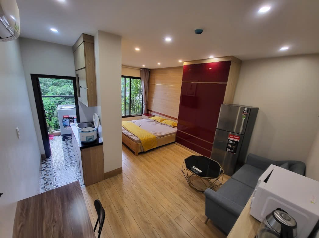 Cho thuê Căn hộ Apartment 1N,1K Full đồ, 2 thoáng tại Ngõ 294 Kim Mã, Ba Đình. Chỉ 8tr 3