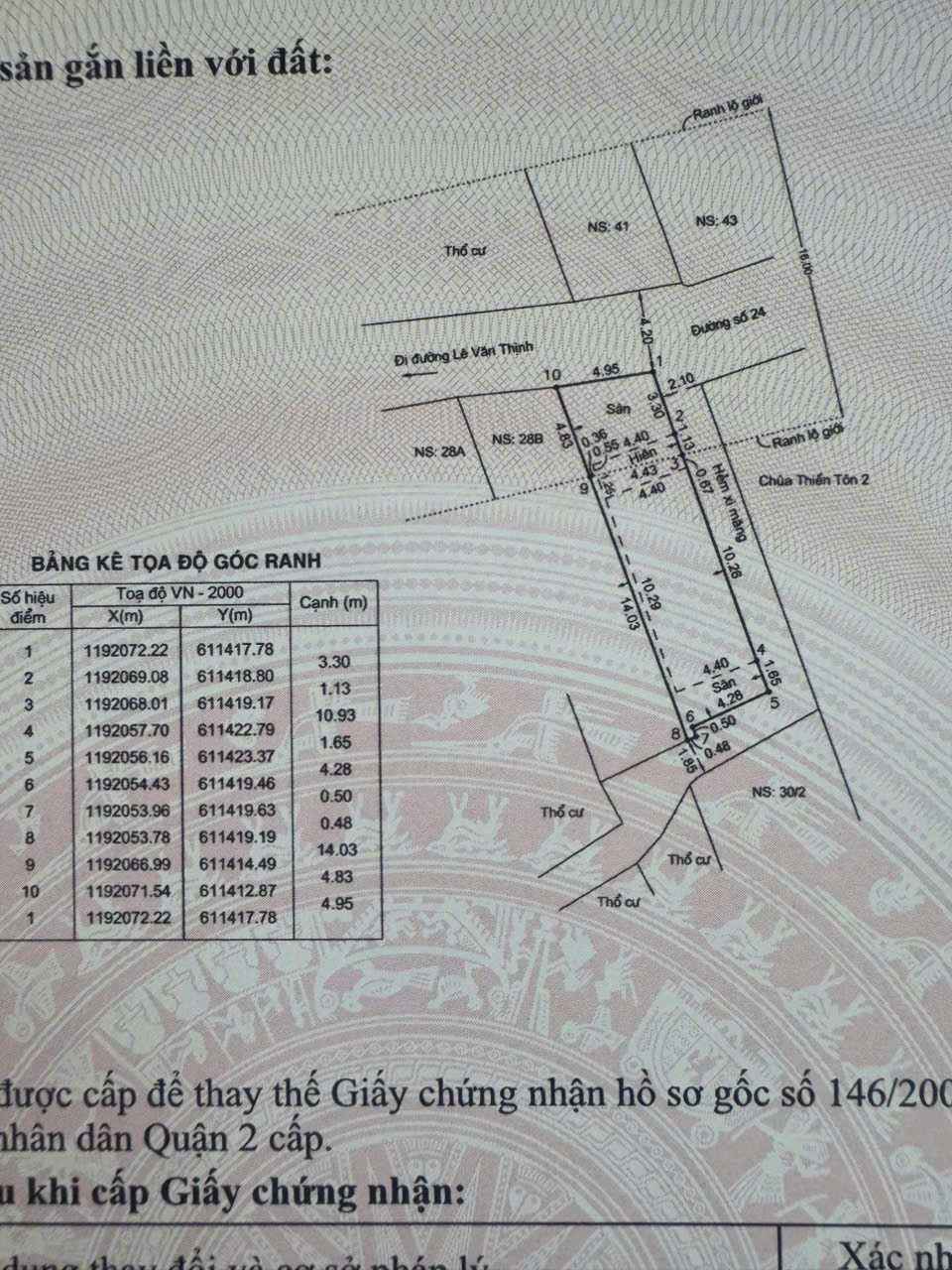 Cần bán Đất Quận 2, Hồ Chí Minh, Diện tích 84m², Giá 8.25 Tỷ 3