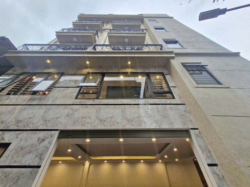 Bán 59,3m2 nhà 6 tầng thang máy, ngõ 12 Thạch Bàn. Nhà mới đẹp, tiện ích bạt ngàn, gần hồ điều hòa 10