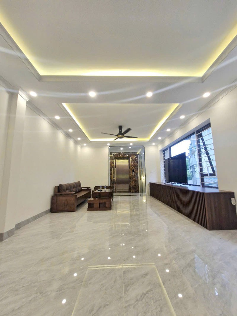 Bán 59,3m2 nhà 6 tầng thang máy, ngõ 12 Thạch Bàn. Nhà mới đẹp, tiện ích bạt ngàn, gần hồ điều hòa 14