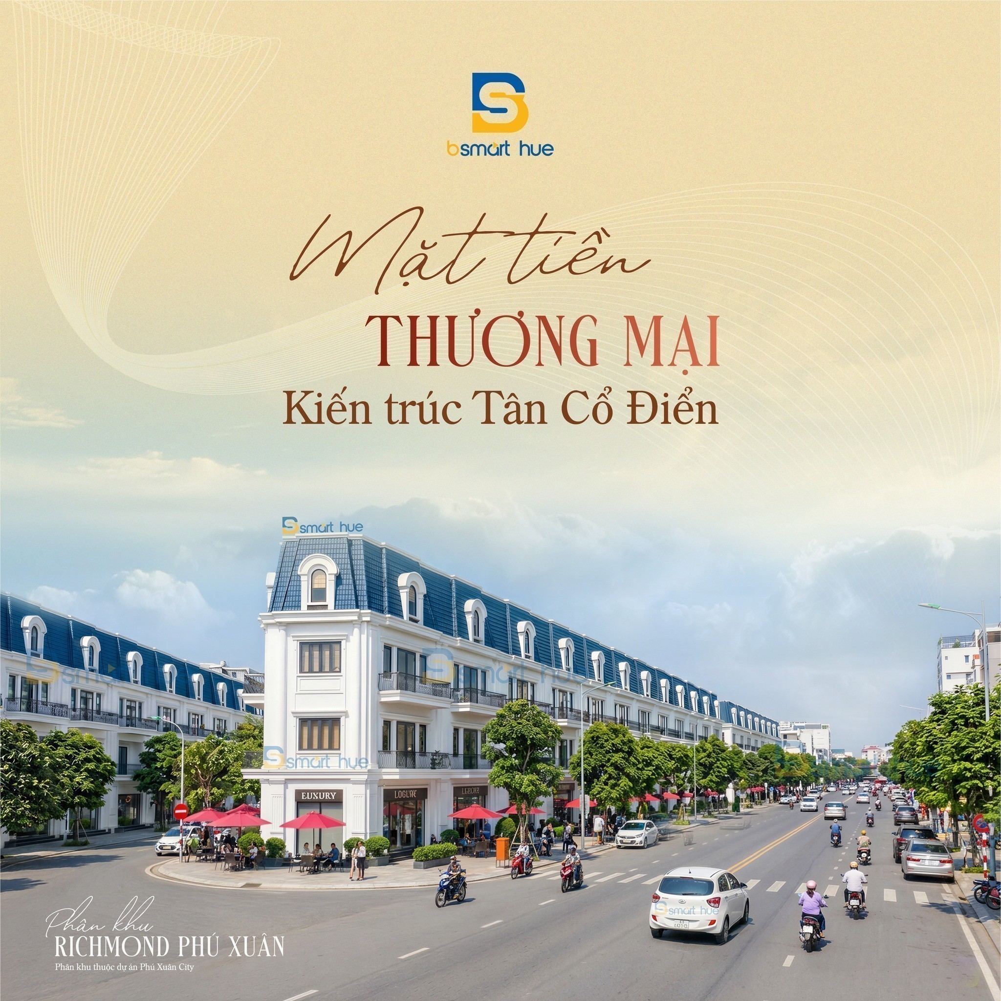 CHÍNH THỨC CÔNG BỐ GIÁ DỰ KIẾN RICHMOND PHÚ XUÂN  – ĐỘC QUYỀN 20 CĂN THƯƠNG MẠI GIAI ĐOẠN 1! 3