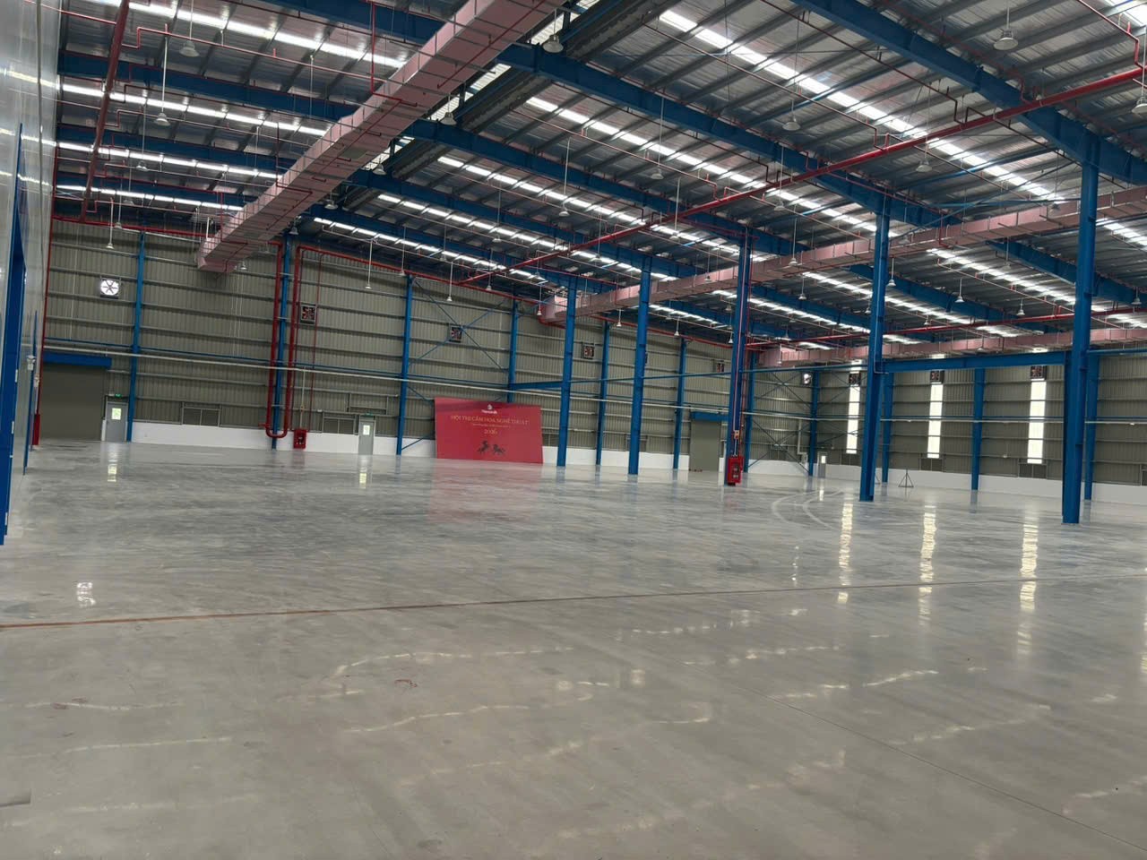 CHO THUÊ 2.500M2 KHO XƯỞNG MỚI TẠI QUANG MINH - PCCC TỰ ĐỘNG 2