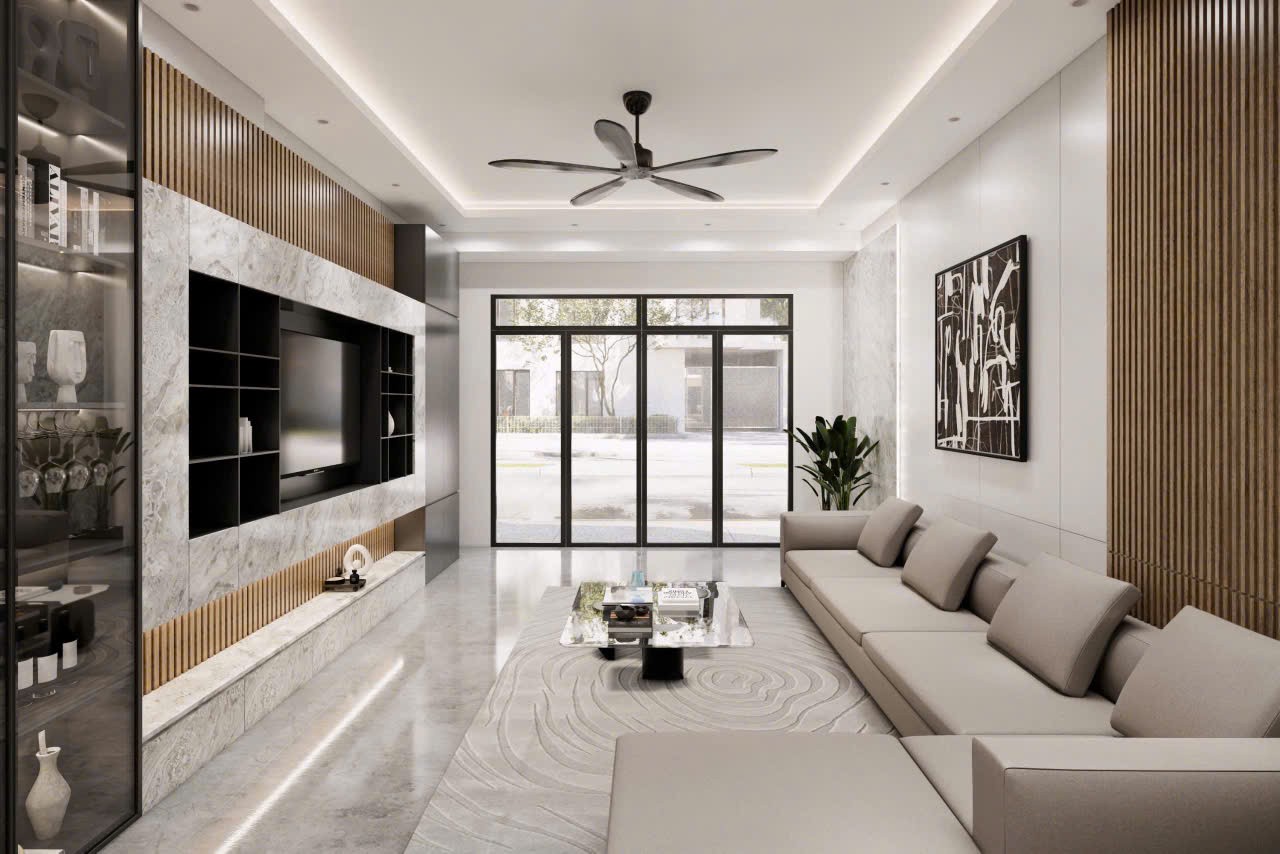 chính chủ cần bán nhà khu C - KĐT vũ phúc, nhà xây mới đẹp, hiện đại có thang máy 4