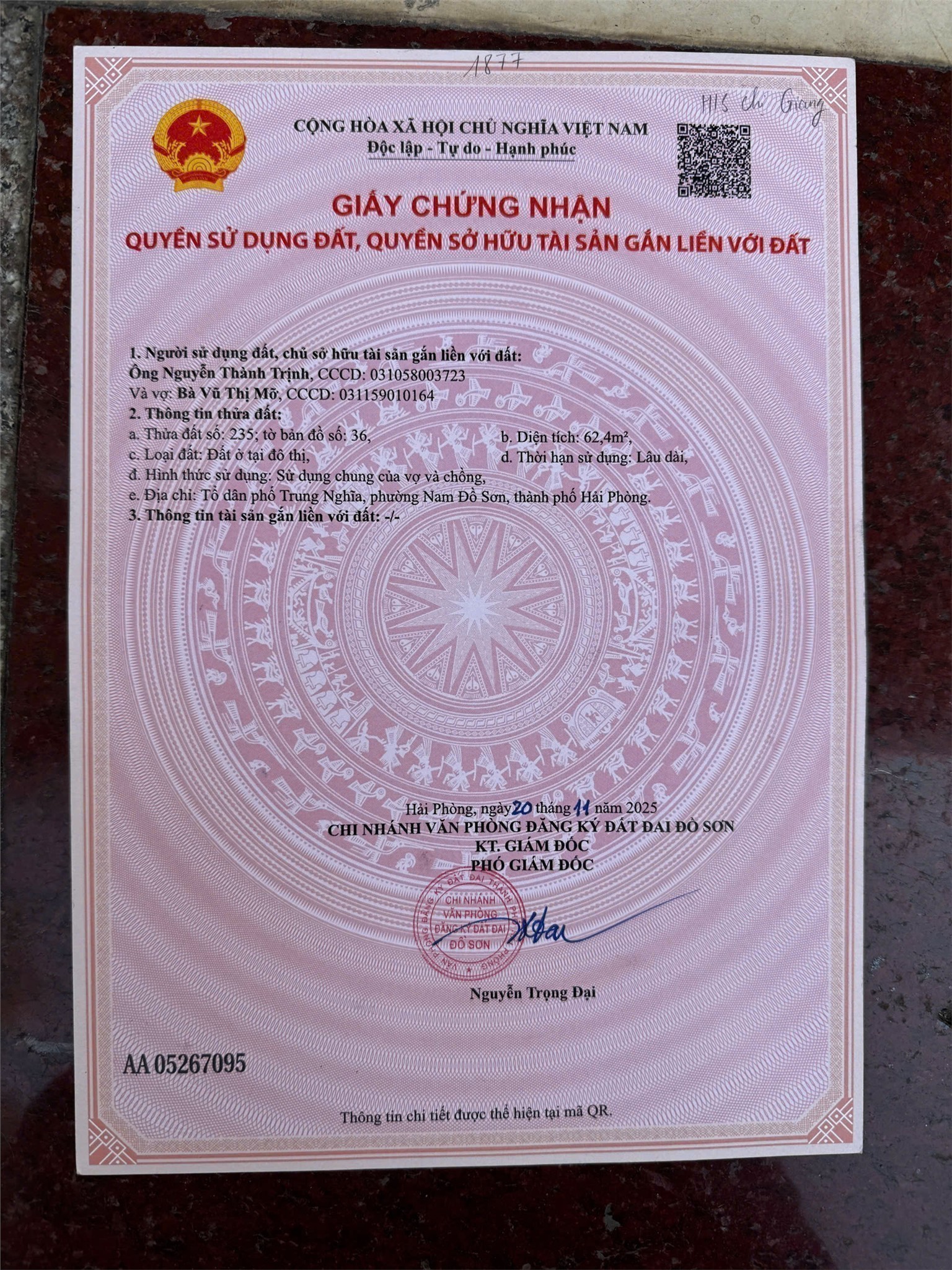 SIÊU PHẨM TUYẾN 2 ĐƯỜNG 353 – 62,4M2 – ĐƯỜNG NHỰA 5M – GIÁ CHỈ 1,X TỶ-ZALO: 0567 222 555 4