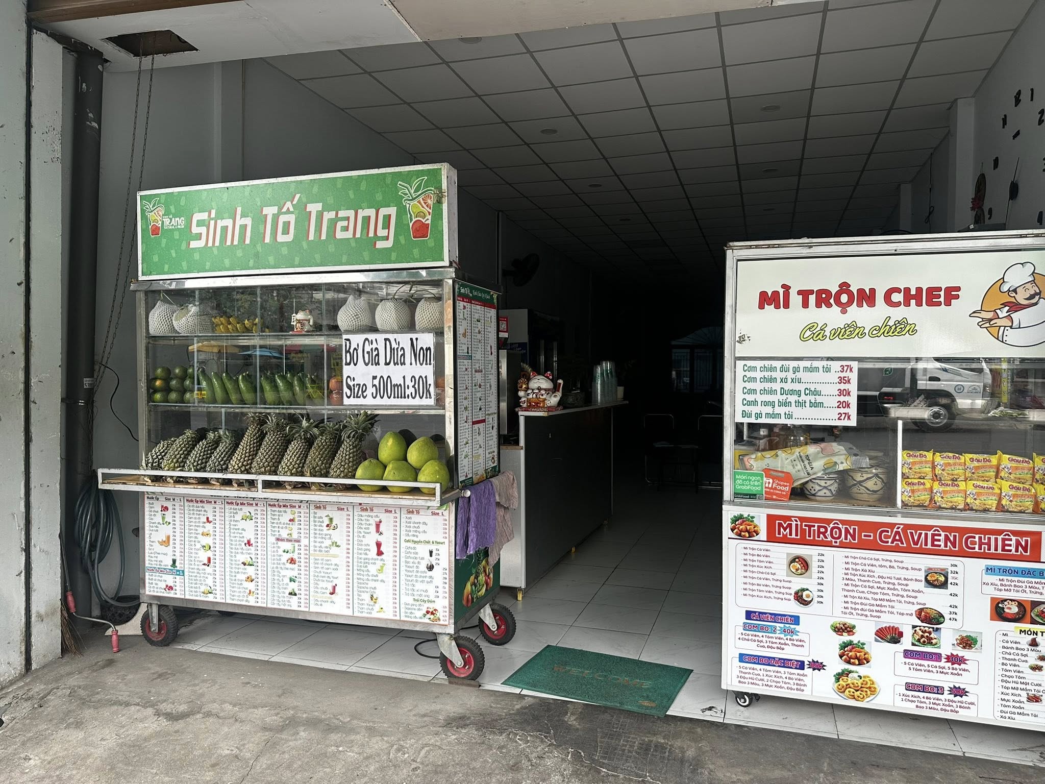 CẦN SANG NHƯỢNG LẠI MẶT BẰNG - HIỆN ĐANG KINH DOANH SINH TỐ, NƯỚC TRÁI CÂY