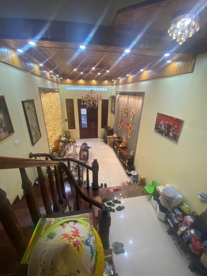 BÁN NHÀ NGỌC THỤY – LONG BIÊN - Ô TÔ VÀO NHÀ – KHU CÁN BỘ – FULL NỘI THẤT GỖ CAO CẤP 4