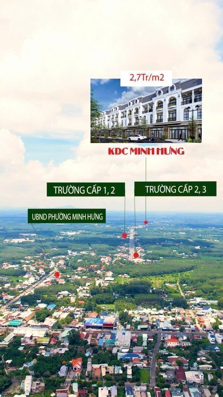 ĐẤT SỔ RIÊNG NGAY CHƠN THÀNH – GIÁ 5XX 4