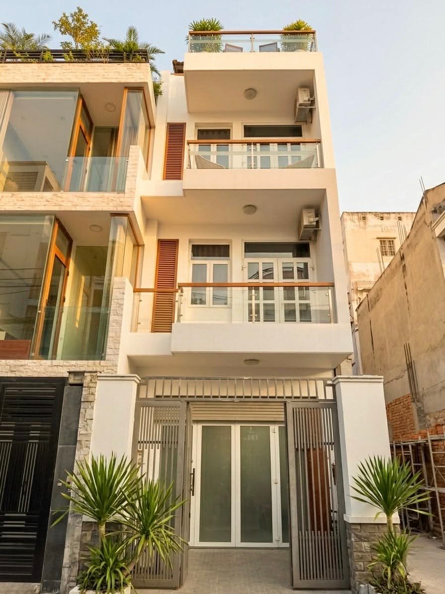 NHÀ 4 TẦNG BÙI ĐÌNH TUÝ - 68m2 (4×17) - HẺM 8m OTO TRÁNH - DÒNG TIỀN 23TR/THÁNG 7