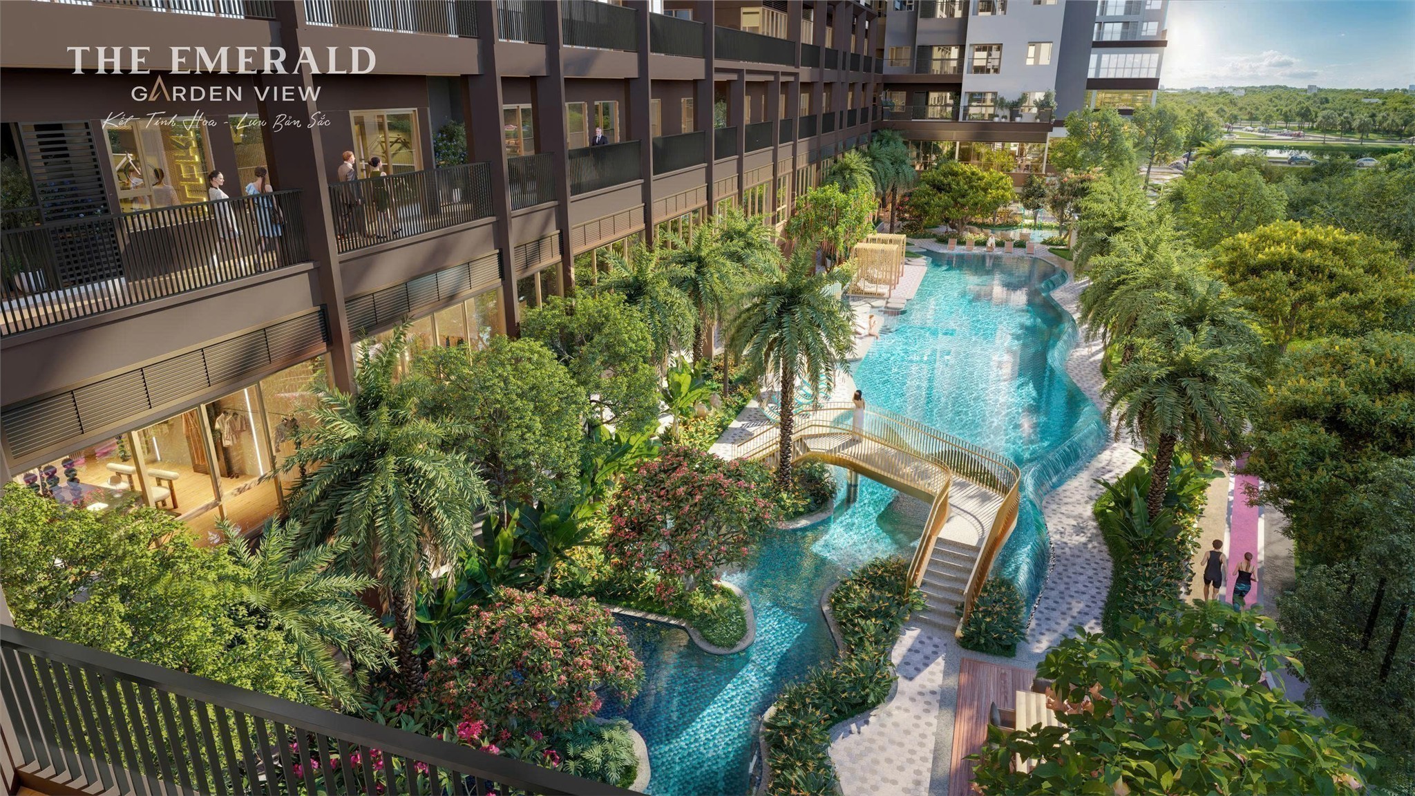 The  EMERALD GARDEN VIEW chỉ 7tr/tháng Căn hộ xanh chuẩn sống đôi giữa lòng Thuận An