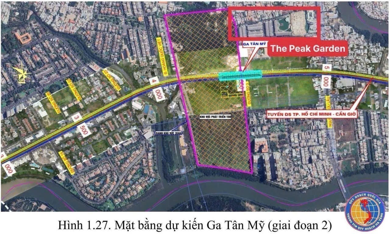 Nhận giữ chỗ 200 căn The Peak Garden cạnh nhà ga Tân Mỹ, Quận 7 giá từ 75 triệu/m2 4