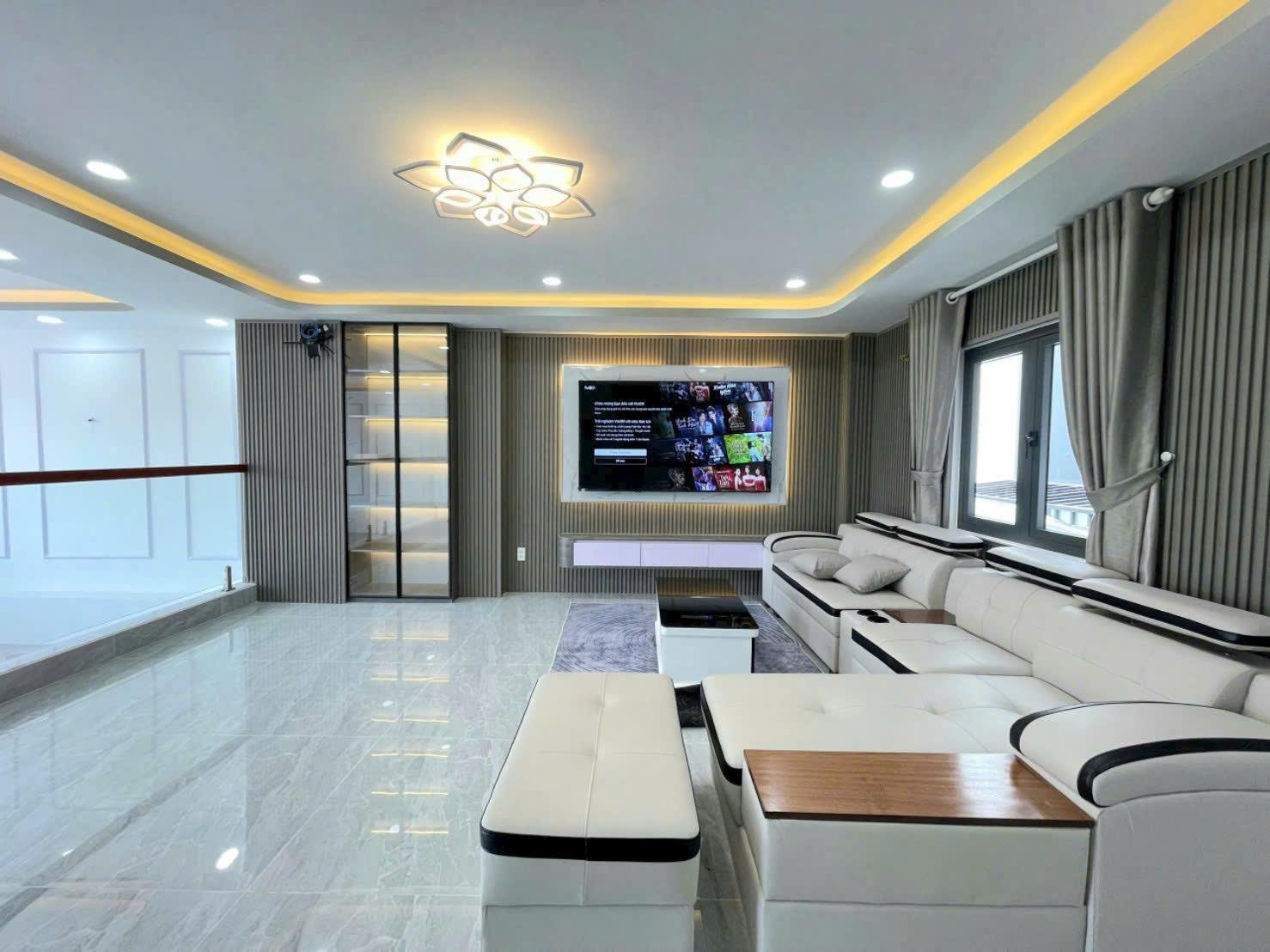 NHÀ MỚI 5 TẦNG, XE HƠI ĐẬU TRONG NHÀ, 7X12M, FULL NỘI THẤT 3