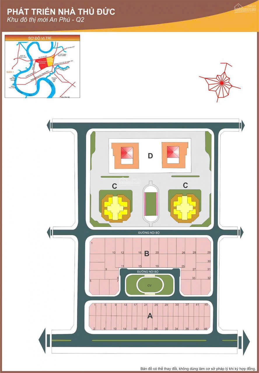 Cần bán Đất Phường An Phú, Quận 2, Diện tích 240m², Giá 145 Triệu/m²